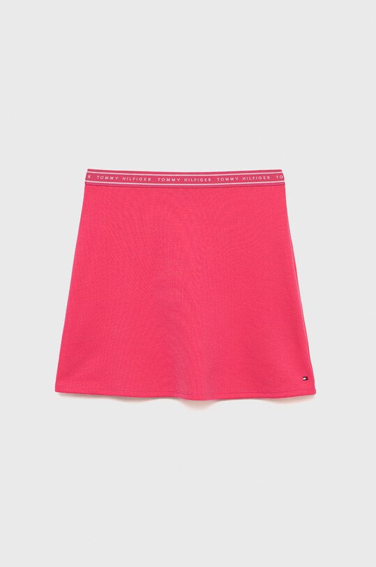 Tommy Hilfiger spódnica dziecięca z elastanem fioletowy KG0KG06810.9BYY