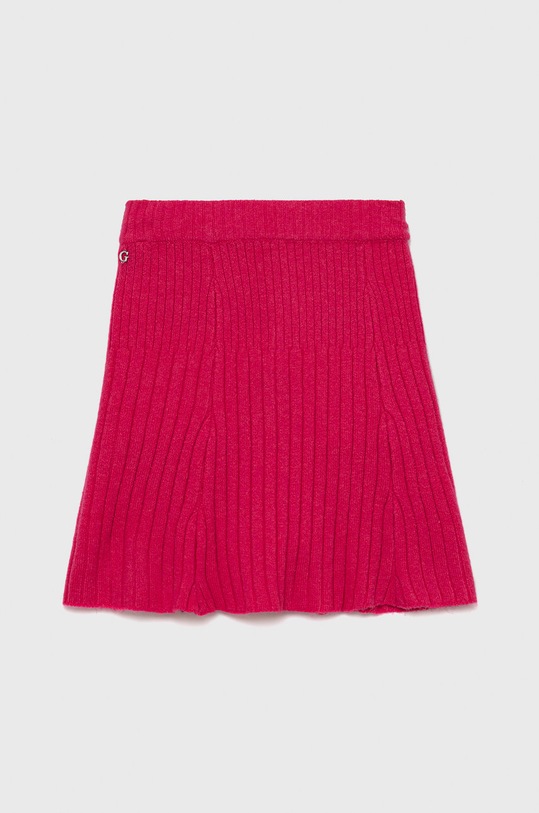 Guess spódnica dziecięca rozkloszowany różowy J2BD06.Z2QA0