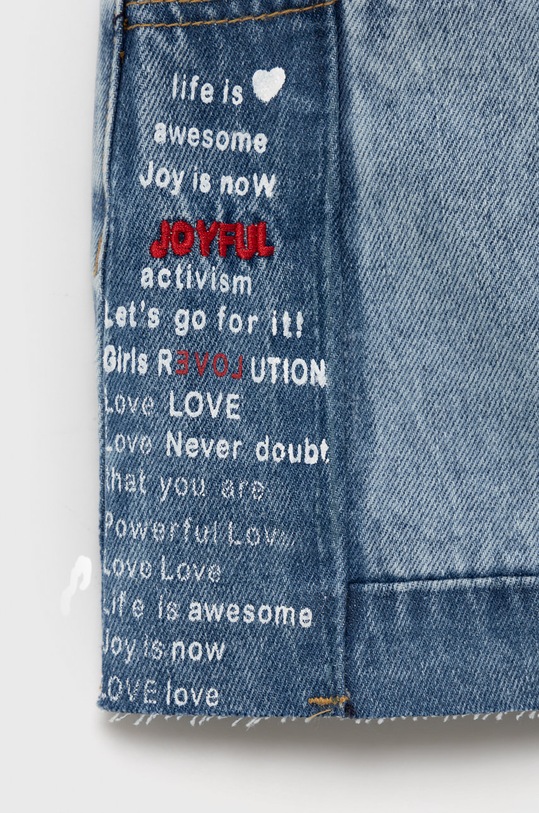 Desigual spódnica jeansowa dziecięca niebieski 22WGFD02
