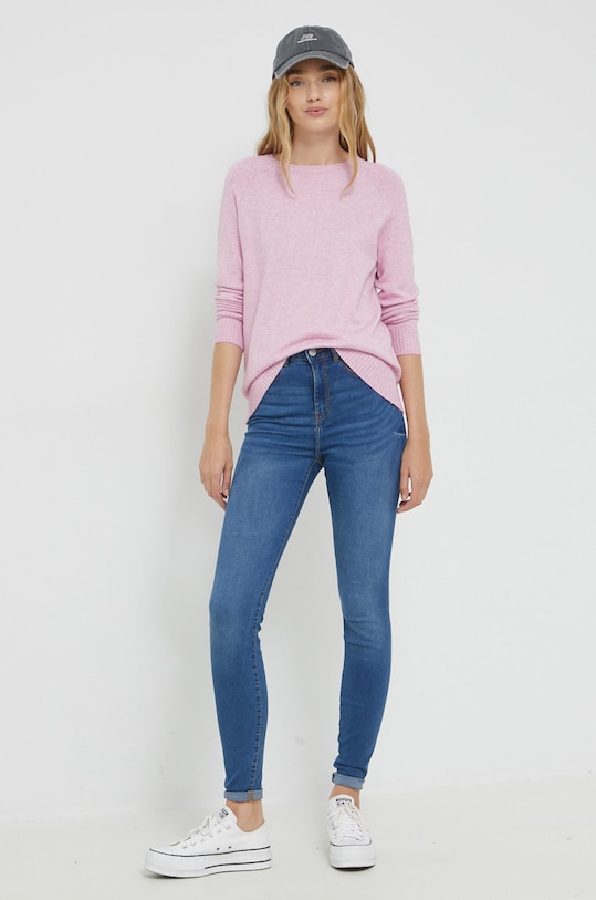 Noisy May jeansy 27021075.MediumBlue niebieski AW22