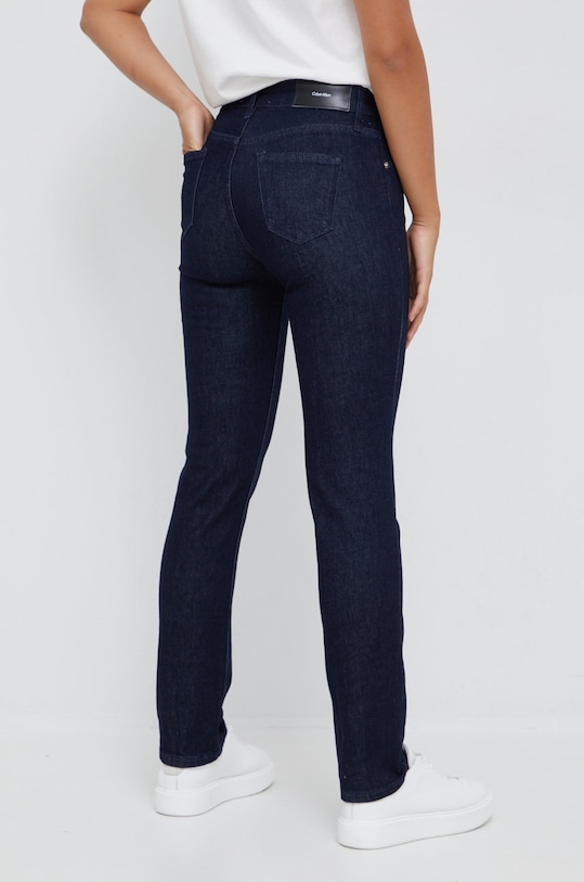 Odzież Calvin Klein jeansy K20K204436.9BYY granatowy