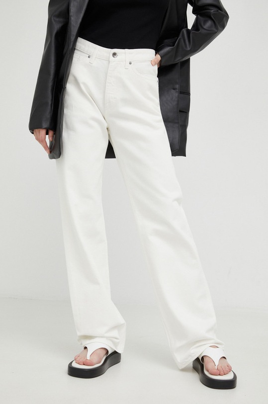 Tiger Of Sweden jeansi S71076001 alb AW22