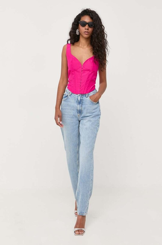 Guess jeansy W2YA21.D4NH6 niebieski SS25
