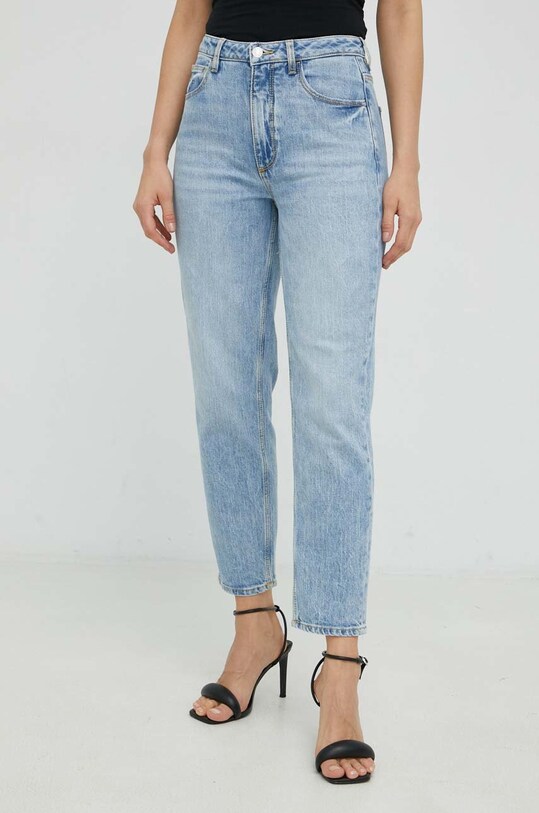 Джинсы Guess Planet friendly голубой W2YA21.D4NH6