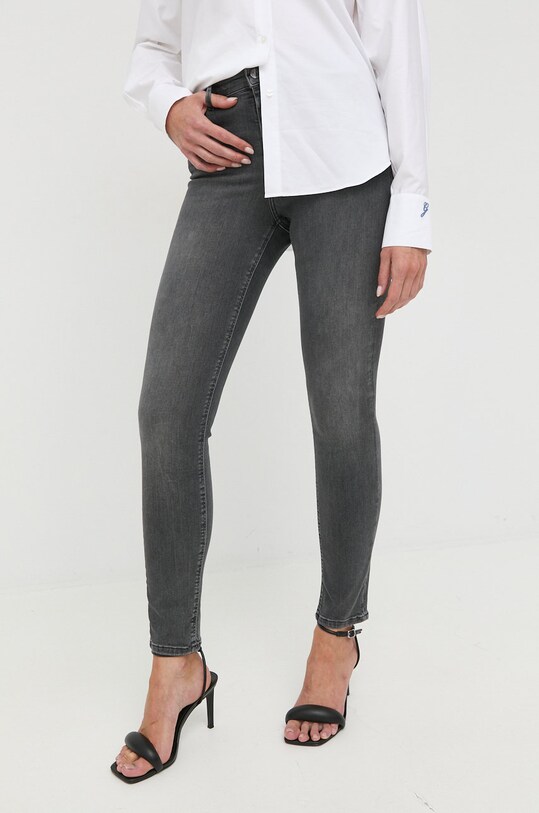 Guess jeansy 1981 SKINNY W2YA46.D4PZ2 szary SS24