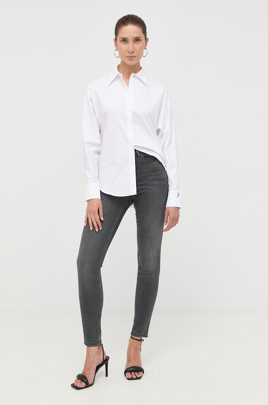 Τζιν παντελόνι Guess γκρί W2YA46.D4PZ2