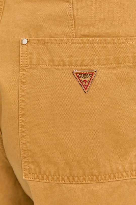 Βαμβακερό τζιν Guess W2YB21.WEOR3 πορτοκαλί