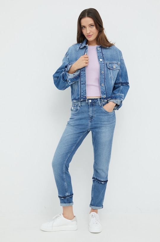 Pepe Jeans jeansy PL204300.000 niebieski AW22