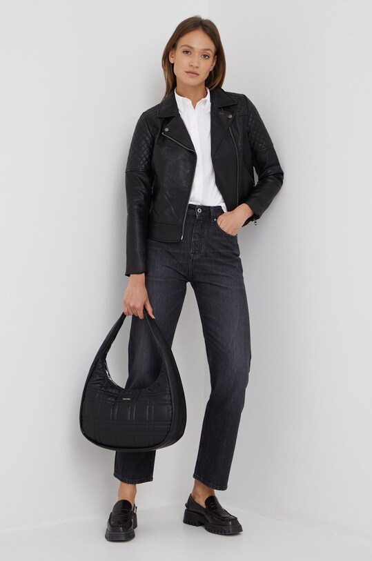 Pepe Jeans jeansy PL204172XF0.000 czarny AW22