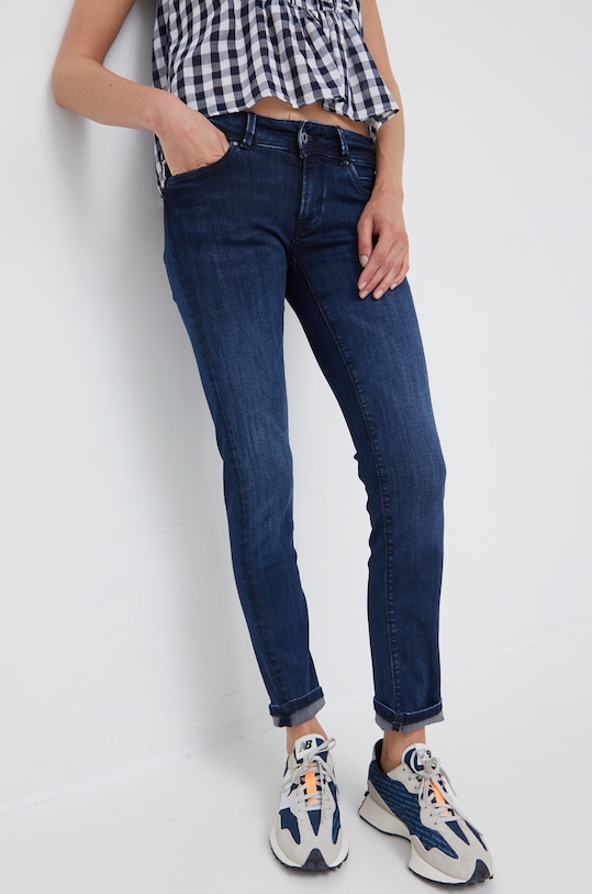 Pepe Jeans jeansy Planet friendly granatowy PL204165VW0.000