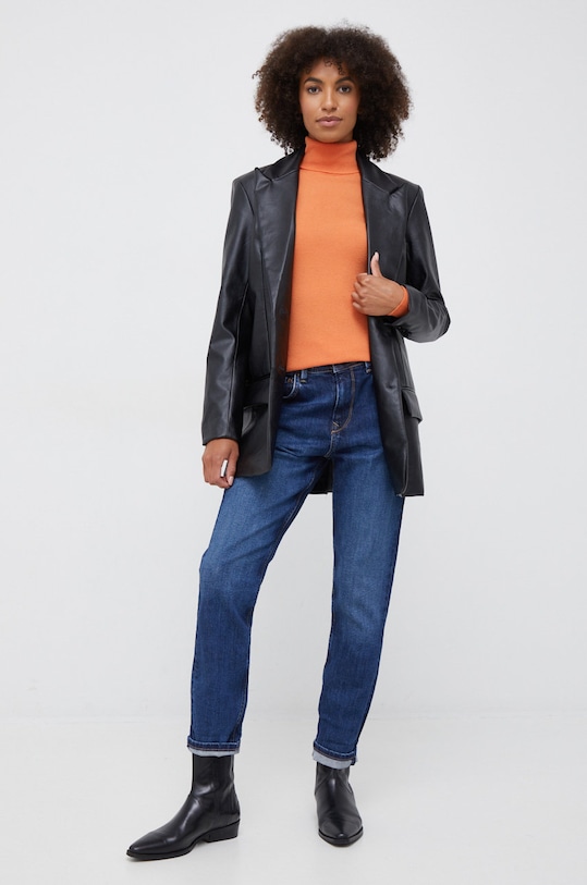 Pepe Jeans jeansy VIOLET PL204176VR6.000 granatowy SS24