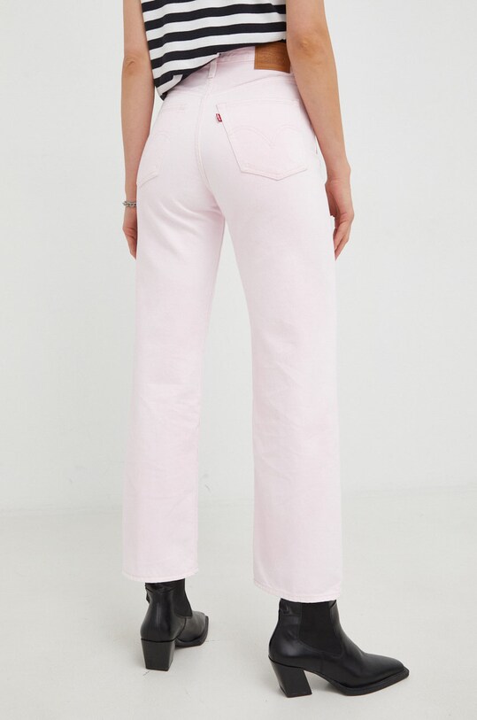 Oblečení Džíny Levi's Ribcage Straight 72693.0135 růžová