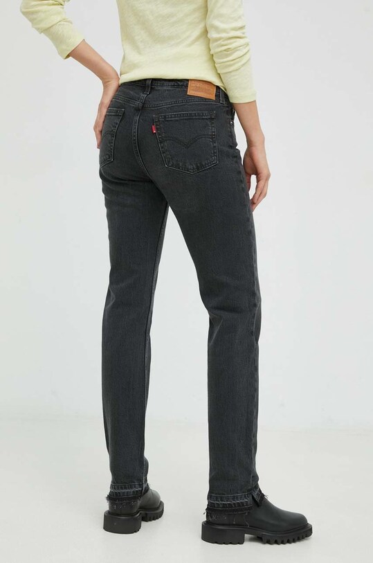 Odzież Levi's jeansy LOW PITCH STRAIGHT A1559.0006 czarny