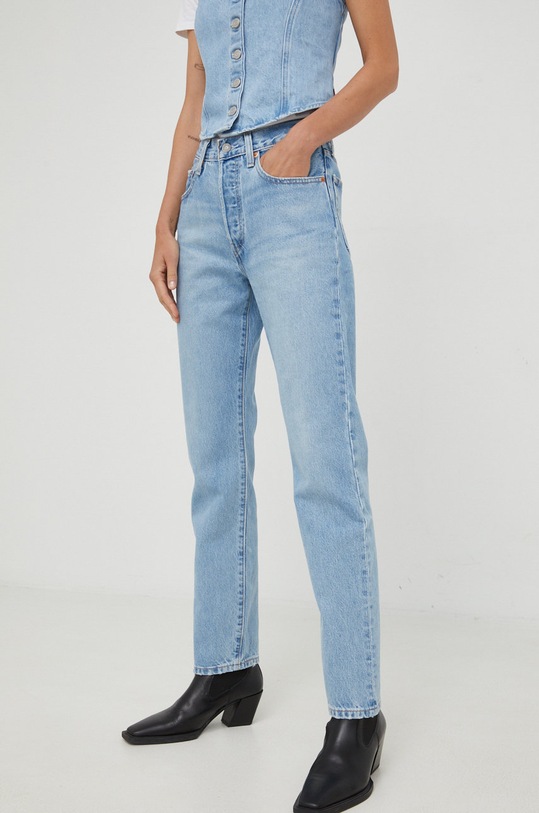 Levi's jeansy 501 JEANS 12501.0373 niebieski AW22