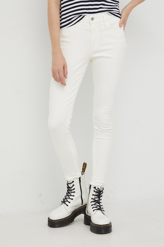 Levi's jeansi 720 Hirise Super Skinny bej 52797.0342