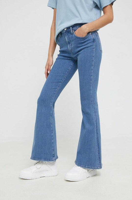 Superdry jeansy W7010675A.BIU niebieski AW22