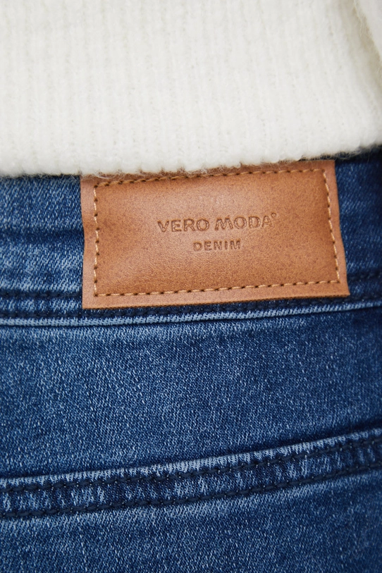 Τζιν παντελόνι Vero Moda σκούρο μπλε 10269626.DarkBlueDe