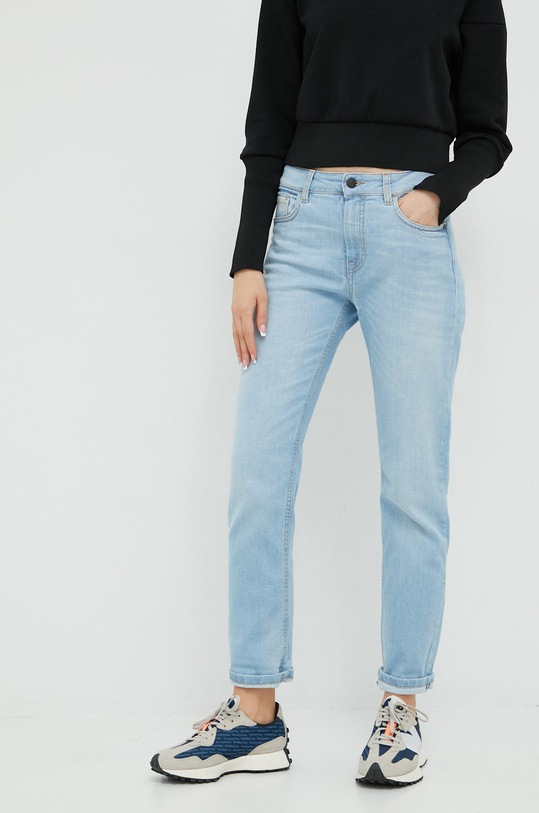 Sisley jeansy 4XIE576T6.901 niebieski AW22