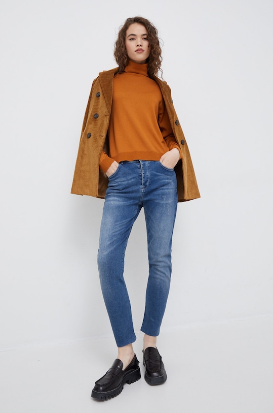 United Colors of Benetton jeansi 4QTEDE00P.901 albastru AW22