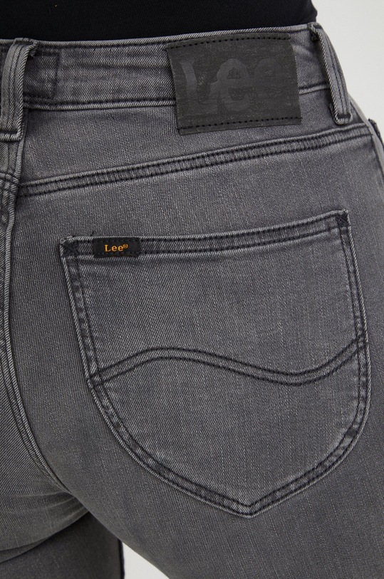 Lee jeansy Scarlett High Storm Grey szary L626YGCX