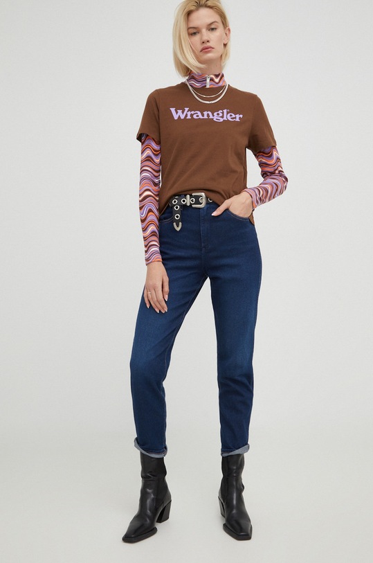 Džíny Wrangler W24698Z29 námořnická modř AW22
