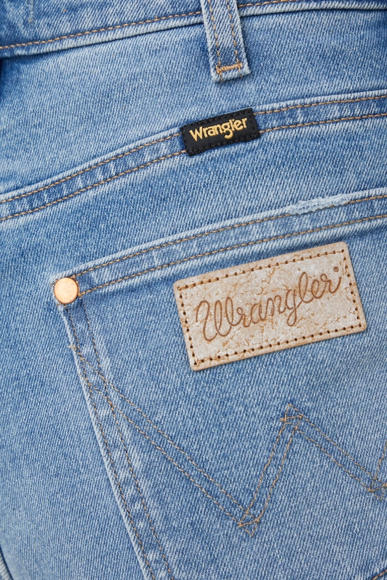 Wrangler jeansy Mom Straight Mauna W27MU8Z24 niebieski