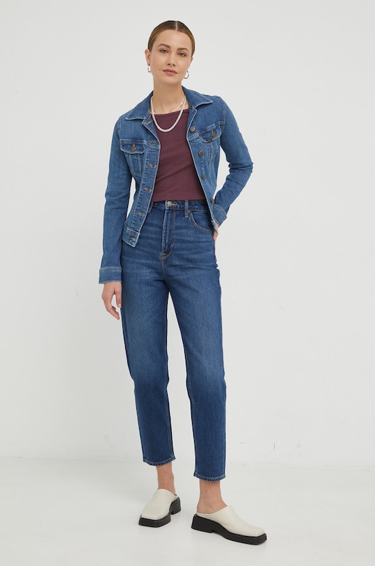 Lee jeansy L31JMWDU granatowy AW22