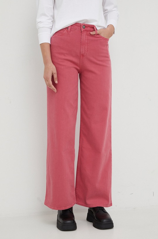 Odzież Lee jeansy L31SQWQT różowy
