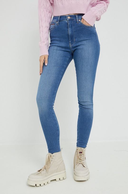 Tommy Jeans jeansy Planet friendly niebieski DW0DW14141.9BYY