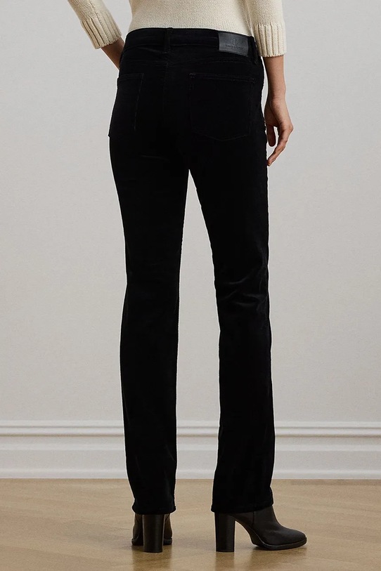 Odzież Lauren Ralph Lauren spodnie sztruksowe 200881935001 czarny