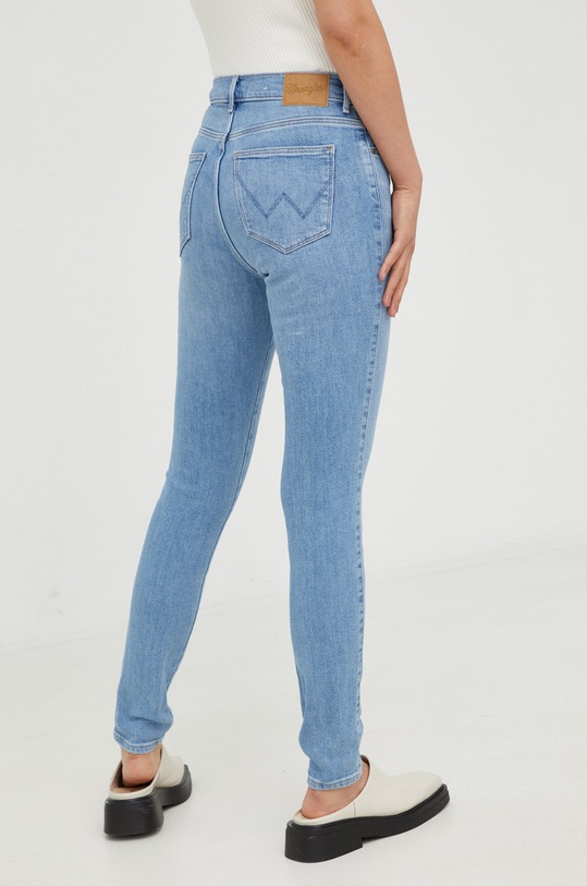 Odzież Wrangler jeansy High Rise Skinny Forkeeps W27HXRW18 niebieski