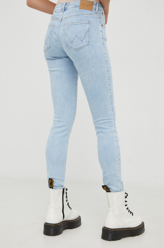 Ρούχα Τζιν παντελόνι Wrangler Skinny Let It Go W28K47Z30 μπλε