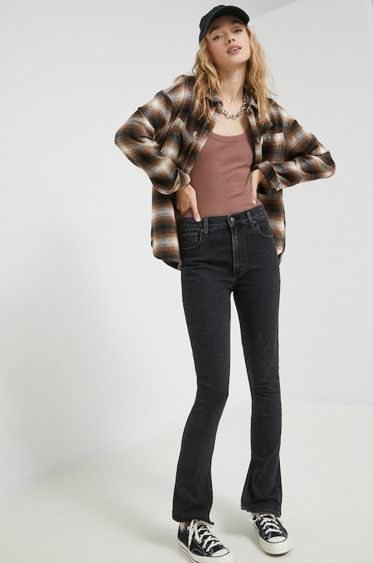 Traperice Abercrombie & Fitch KI155.2820.975 crna AW22