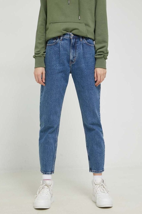 Džíny Abercrombie & Fitch 80's mom modrá KI155.2816.276