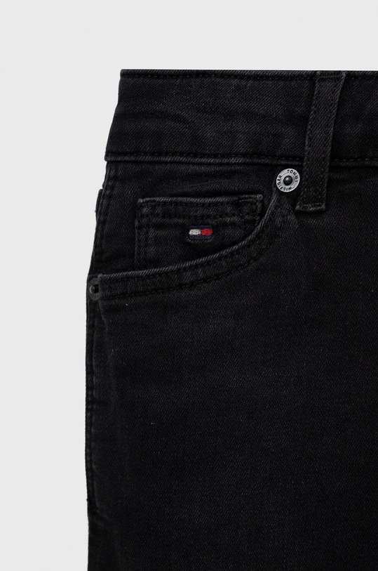 Dziewczynka Tommy Hilfiger jeansy dziecięce KG0KG06591.9BYY czarny