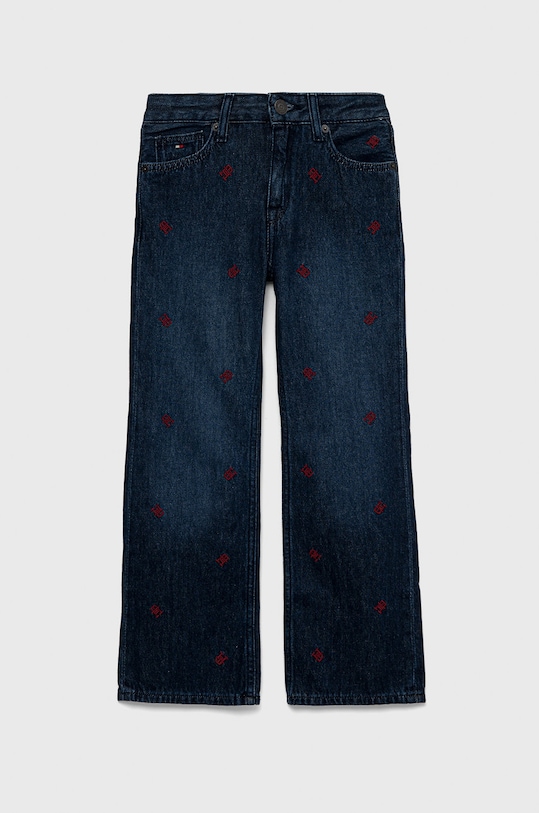 Παιδικά τζιν Tommy Hilfiger Planet friendly σκούρο μπλε KG0KG06860.9BYY