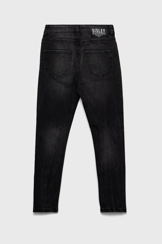 Sisley jeansy dziecięce 4XA2YE004.G.REPROPOSED czarny AW22