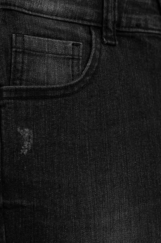 Dziewczynka Sisley jeansy dziecięce 4XA2YE004.G.REPROPOSED czarny