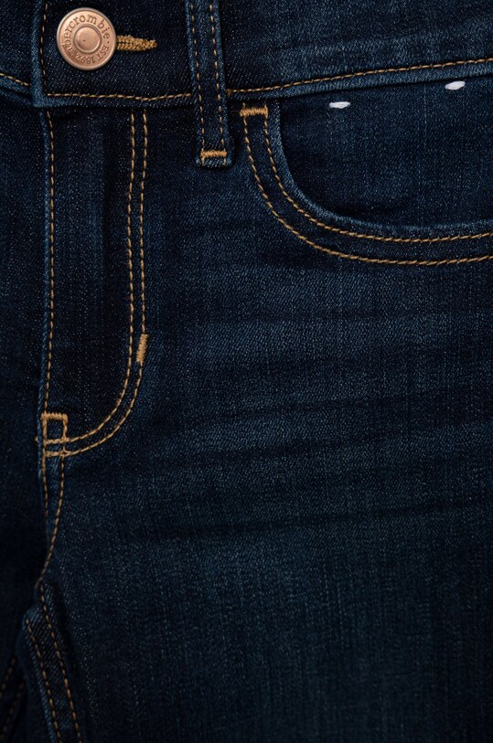 Dziewczynka Abercrombie & Fitch jeansy dziecięce KI255.2922 granatowy