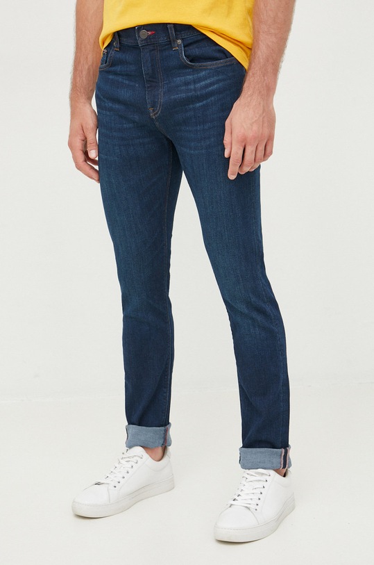 Kavbojke Tommy Hilfiger mornarsko modra MW0MW26537.9BYY