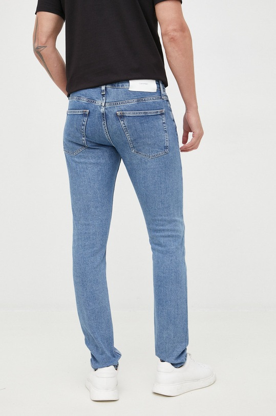 Odzież Calvin Klein jeansy K10K109924.9BYY niebieski