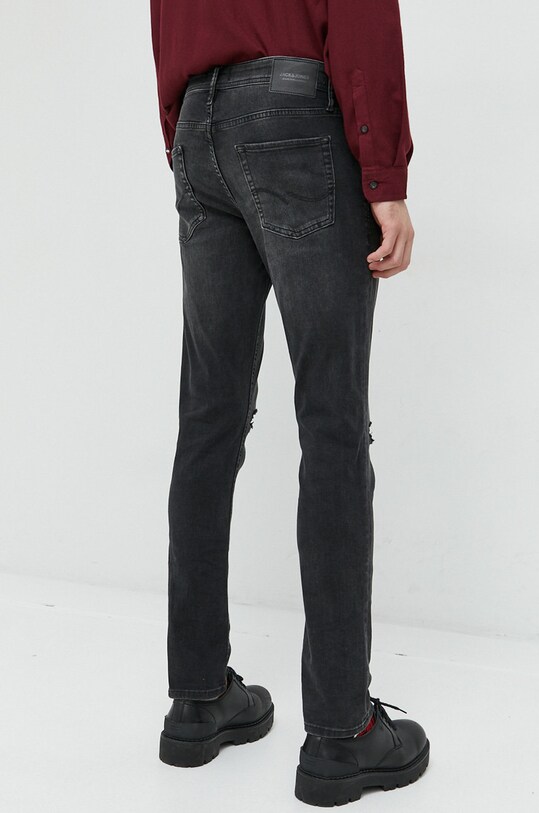 Ρούχα Τζιν παντελόνι Jack & Jones Glenn 12220873.BlackDenim γκρί
