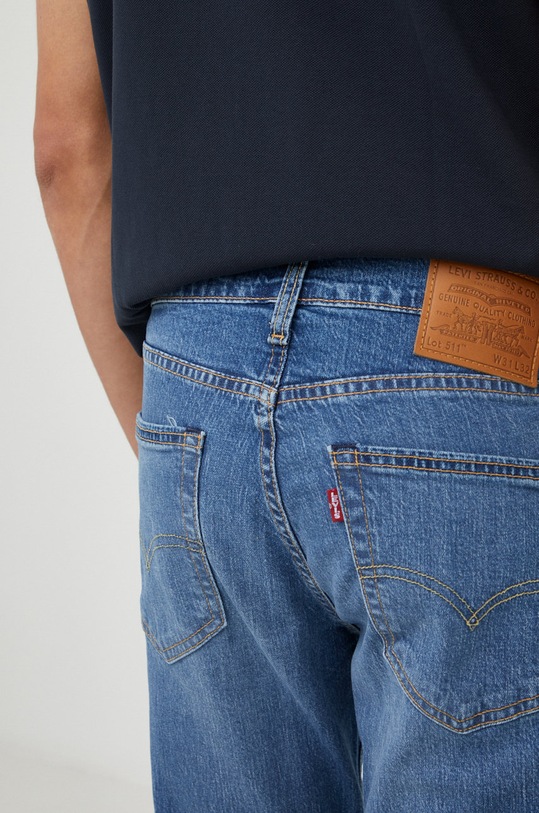 Levi's jeansy 511 SLIM niebieski 04511.5461