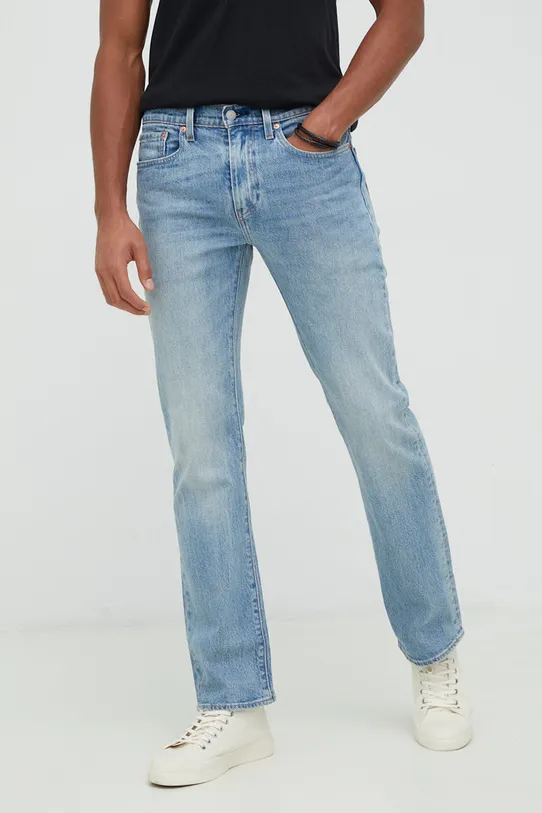 Levi's jeansy 527 SLIM BOOT CUT niebieski 05527.0705