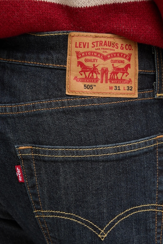 Levi's jeansi 505 Regular bleumarin 00505.1447