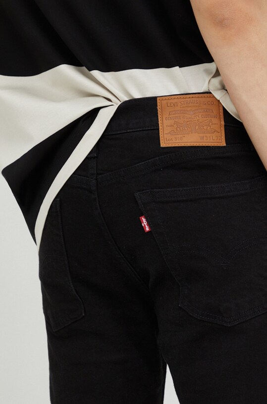 Levi's jeansy 510™ SKINNY 05510.1129 czarny