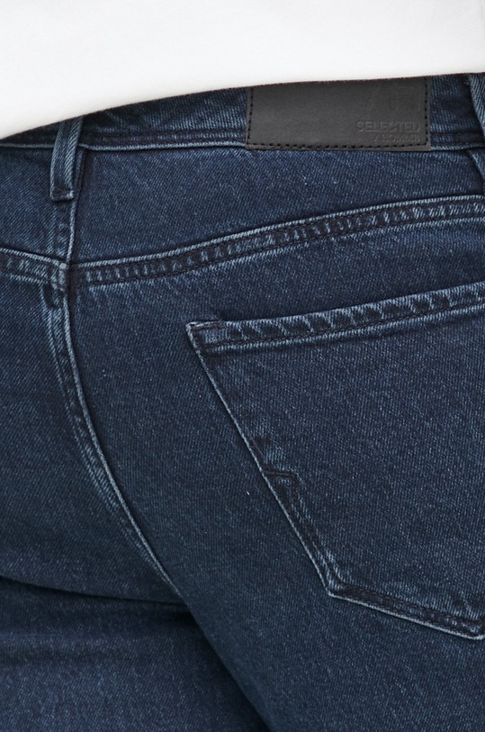 Selected Homme jeansy granatowy 16085873.BlueBlackD