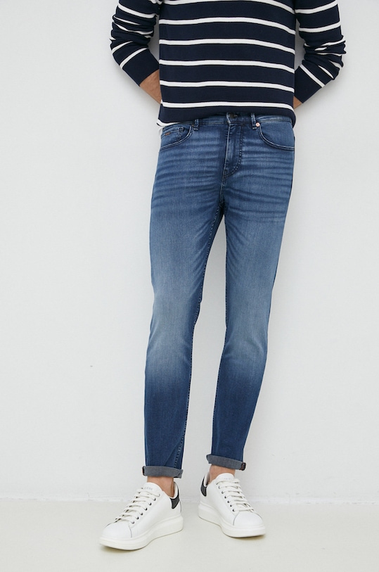 Rifle BOSS BOSS CASUAL Delano modrá 50480194