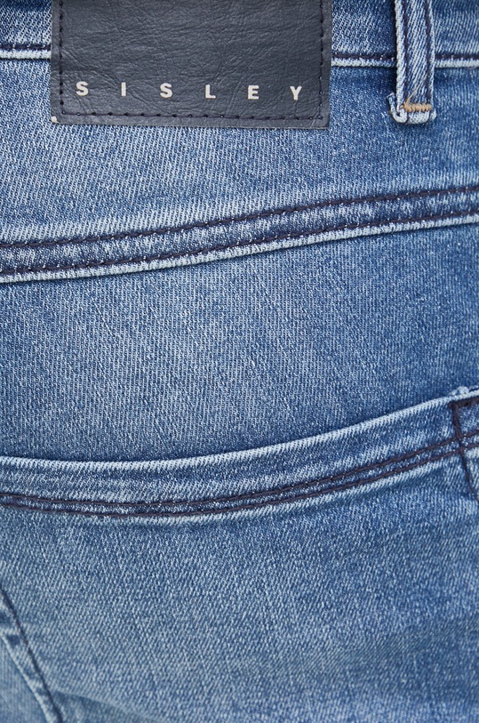 Τζιν παντελόνι Sisley μπλε 4Y7V576L9.901.