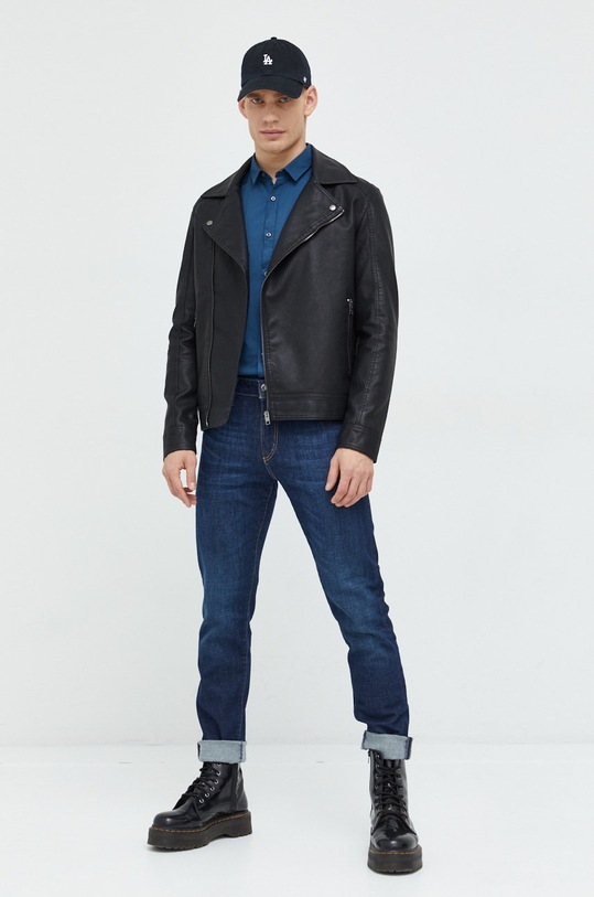 Superdry jeansi Vintage M7010888A.6HF bleumarin AW23